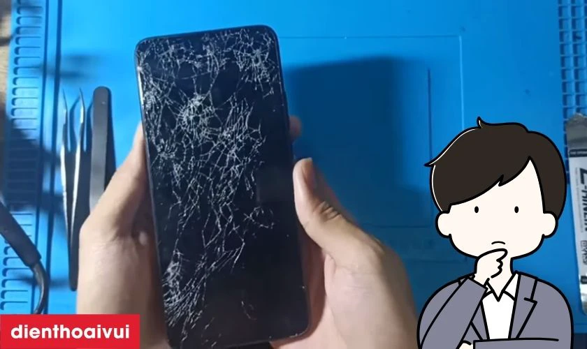 Lưu ý khi thay màn hình OPPO A16K
