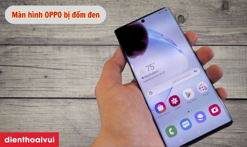 M&agrave;n h&igrave;nh xuất hiện vết chảy mực