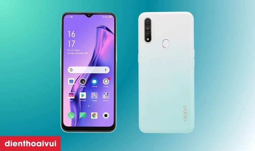 Màn hình Oppo A31 có thông số gì đặc biệt?