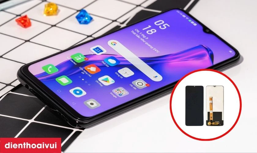 màn hình Oppo A31 cần chuẩn bị gì trước khi mang máy đi?