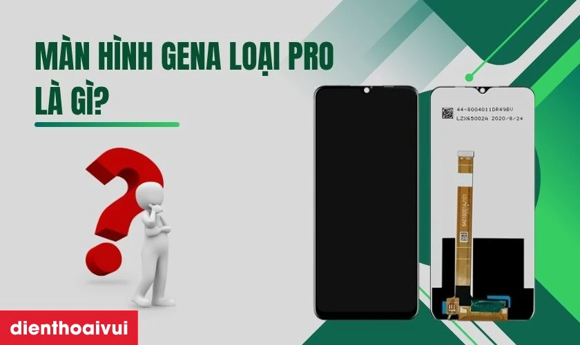 Thay m&agrave;n h&igrave;nh Oppo A38 ch&iacute;nh h&atilde;ng GENA loại Pro
