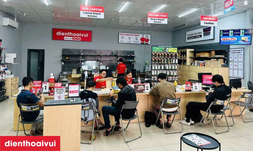 Dịch vụ thay màn hình OPPO A52 chính hãng Aries lấy liền tại Điện Thoại Vui