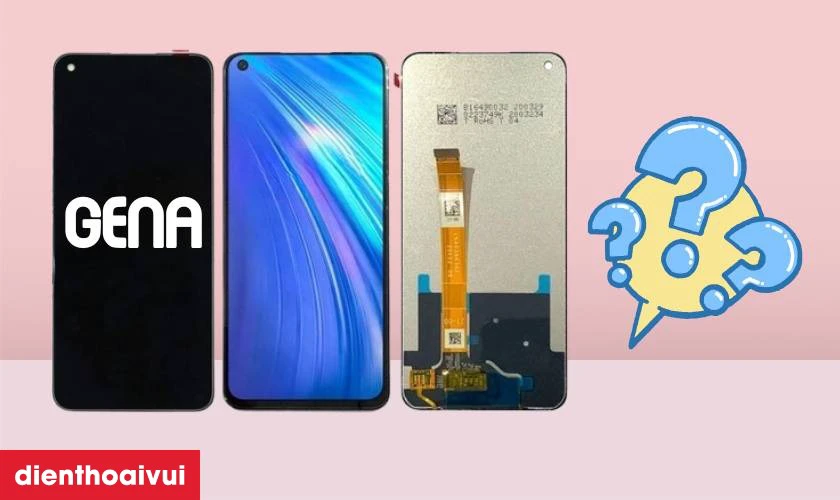 Thay m&agrave;n h&igrave;nh Oppo A53 ch&iacute;nh h&atilde;ng GENA loại Pro