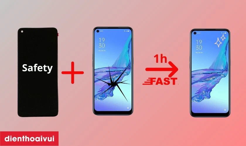 C&oacute; n&ecirc;n thay m&agrave;n h&igrave;nh OPPO A53 h&atilde;ng Safety kh&ocirc;ng?