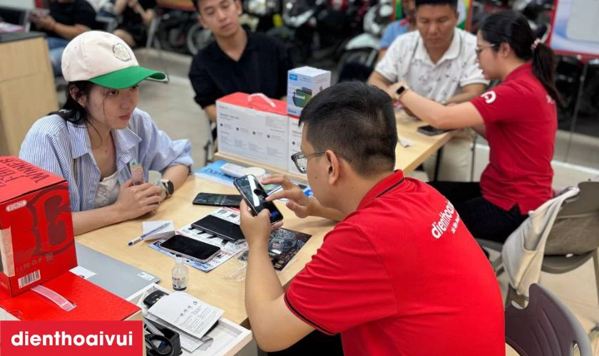 Tiếp nhận OPPO A53s gặp lỗi m&agrave;n h&igrave;nh