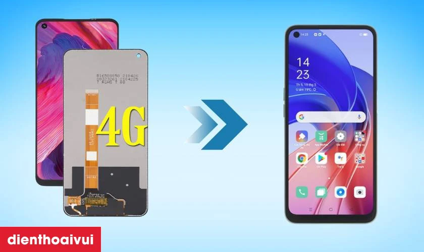 Những lưu &yacute; bạn cần biết khi thay m&agrave;n OPPO A55 4G mới