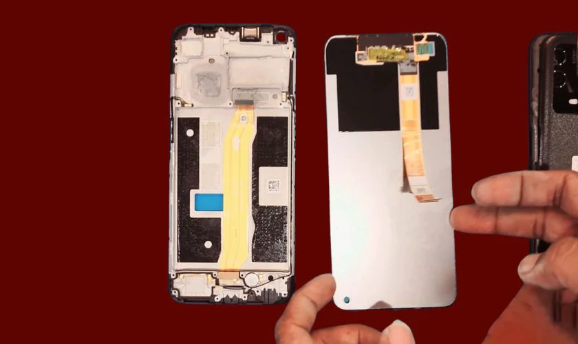 Quy tr&igrave;nh thay m&agrave;n h&igrave;nh OPPO A55 5G tại Điện Thoại Vui