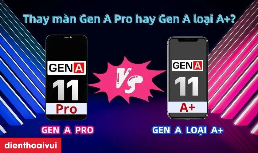 M&agrave;n GENA model loại Pro với loại A+ c&oacute; g&igrave; kh&aacute;c nhau