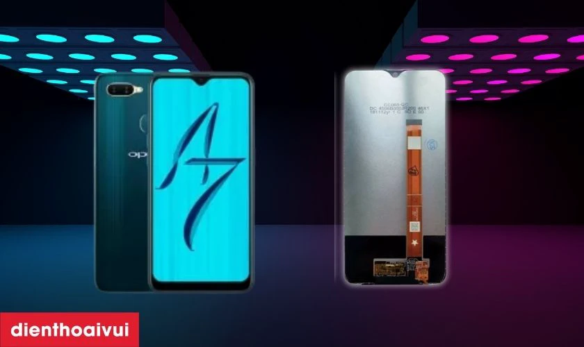 Màn hình OPPO A7 chính hãng Aries là gì?