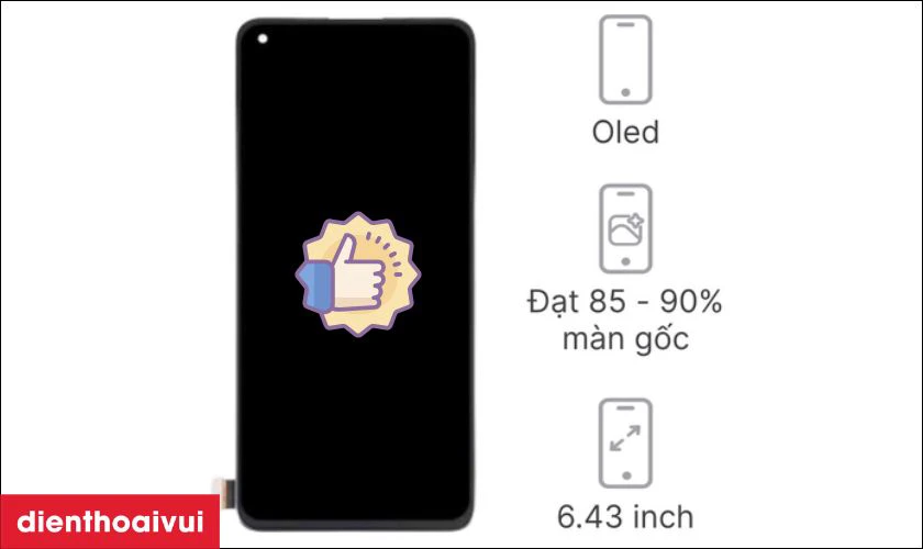 M&agrave;n h&igrave;nh GENA loại A+ thay cho Oppo A78 4 c&oacute; tốt kh&ocirc;ng?