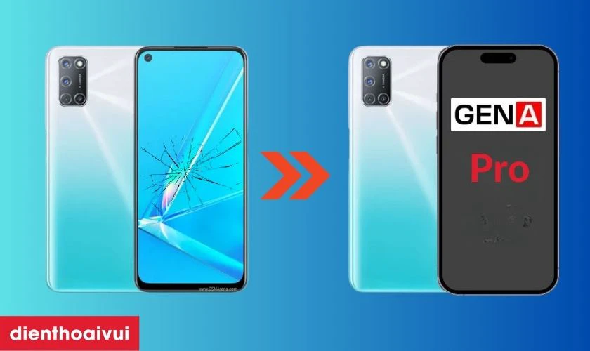 M&agrave;n h&igrave;nh GENA loại Pro thay cho Oppo A92 c&oacute; tốt kh&ocirc;ng?