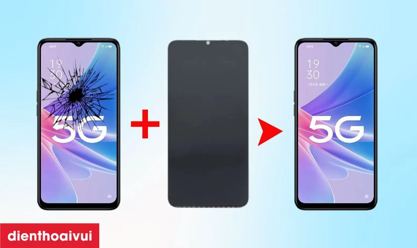 Thay màn hình OPPO A97 là dịch vụ thay thế màn hình mới