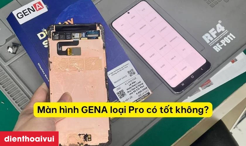 M&agrave;n h&igrave;nh GENA loại Pro thay cho Oppo A98 c&oacute; tốt kh&ocirc;ng