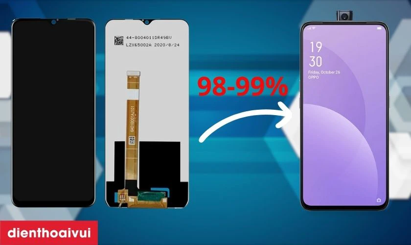 M&agrave;n h&igrave;nh GENA loại Pro thay cho OPPO F11 Pro c&oacute; tốt kh&ocirc;ng?