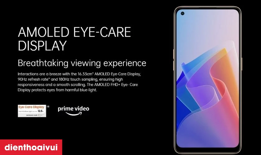Giới thiệu m&agrave;n h&igrave;nh Oppo F21 Pro