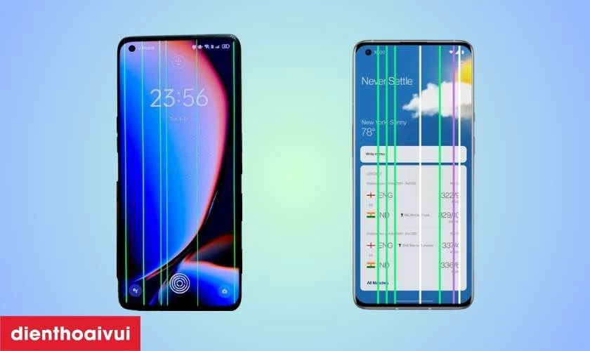 Biểu hiện cần thay m&agrave;n h&igrave;nh mới cho điện thoại OPPO F7