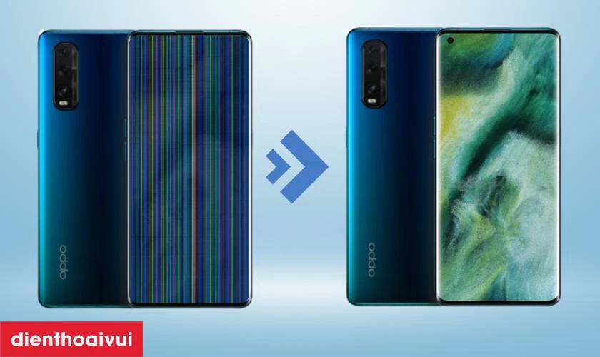 Dấu hiệu cảnh b&aacute;o m&agrave;n h&igrave;nh Oppo Find X2 đ&atilde; đến l&uacute;c cần thay mới
