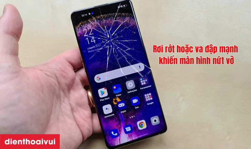 Nguyên nhân màn hình Oppo Find X5 bị lỗi do đâu?