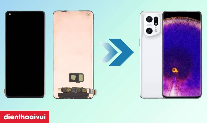 M&agrave;n h&igrave;nh GENA loại Pro thay cho Oppo Find X5 Pro c&oacute; tốt kh&ocirc;ng?