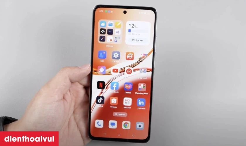 Đặc điểm nổi bật của màn hình OPPO Reno 12F