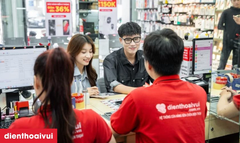 Dịch vụ thay màn hình OPPO Reno 3 hãng Safety lấy liền tại Điện Thoại Vui