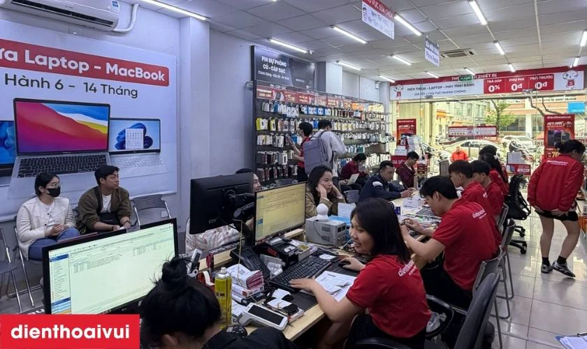 Cửa h&agrave;ng thay m&agrave;n h&igrave;nh Oppo Reno 5 Z uy t&iacute;n Điện Thoại Vui