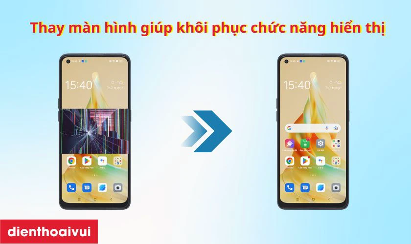 Dịch vụ thay m&agrave;n h&igrave;nh OPPO Reno 8 Pro 5G l&agrave; giải ph&aacute;p gi&uacute;p khắc phục lỗi m&agrave;n h&igrave;nh
