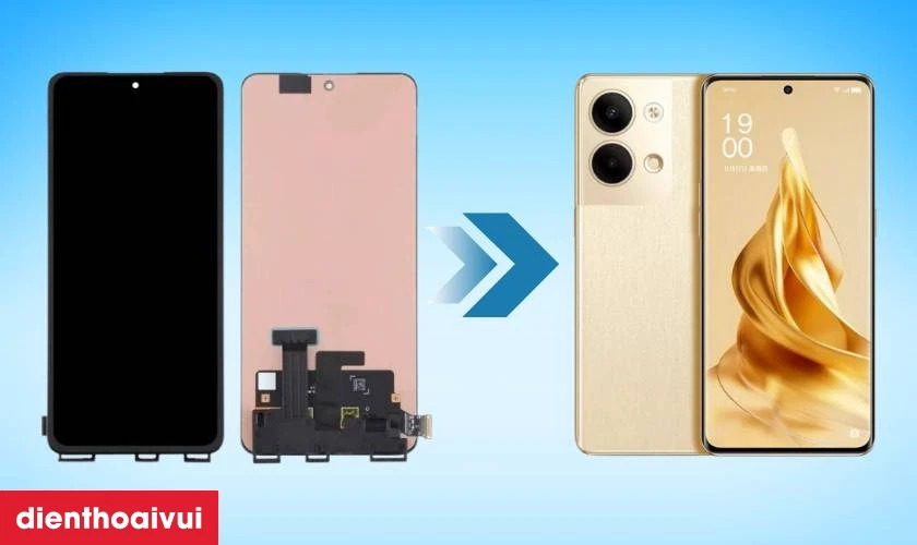 Lưu ý khi thay màn hình OPPO Reno 9 5G
