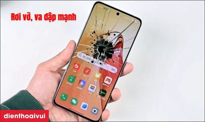Nguyên nhân hư hỏng màn hình OPPO Reno 9 Pro 5G