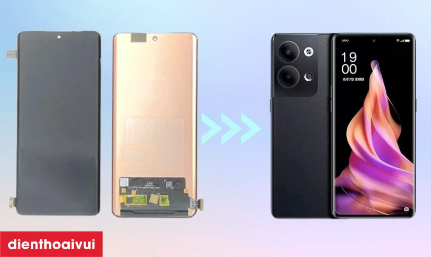 M&agrave;n h&igrave;nh GENA loại Pro thay cho Oppo Reno 9 Pro Plus c&oacute; tốt kh&ocirc;ng?