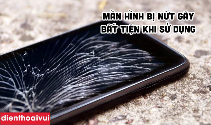 Cảm ứng bị loạn, liệt tr&ecirc;n điện thoại