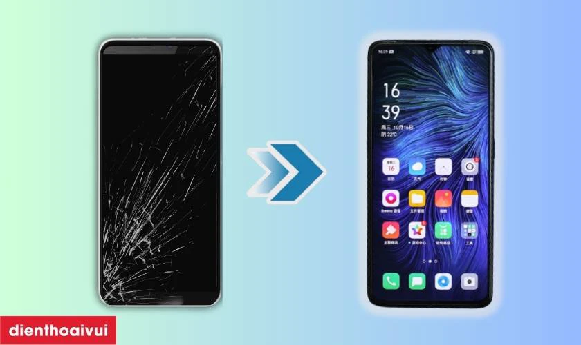 Dịch vụ thay màn hình OPPO Reno6 là gì?