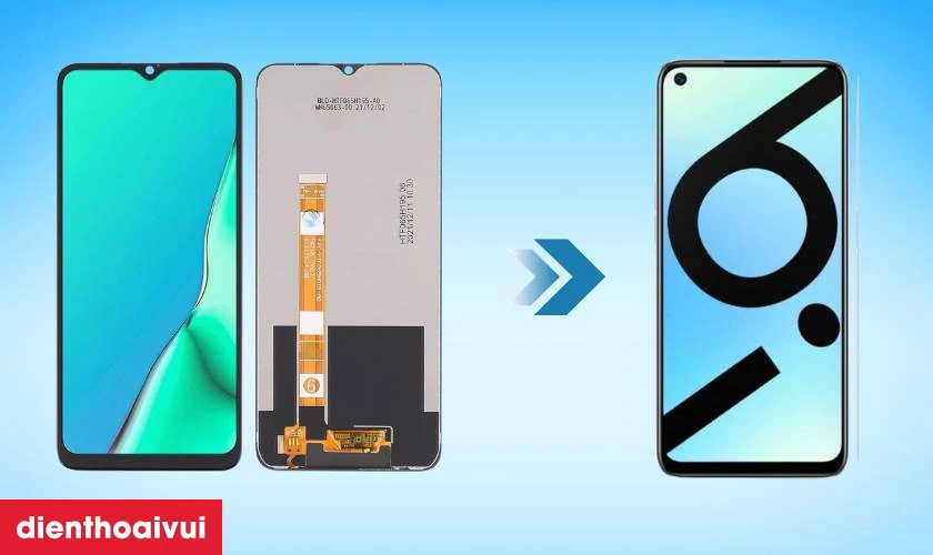M&agrave;n h&igrave;nh Aries thay cho Realme 6i c&oacute; tốt kh&ocirc;ng