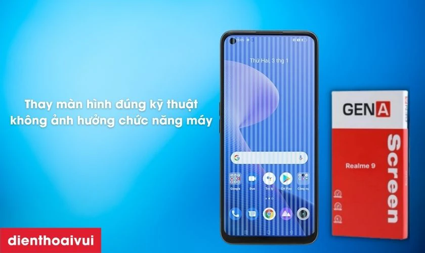 Thay màn hình Realme 9 có ảnh hưởng gì không?