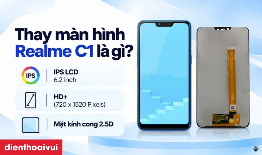 màn hình Realme C1 là gì?