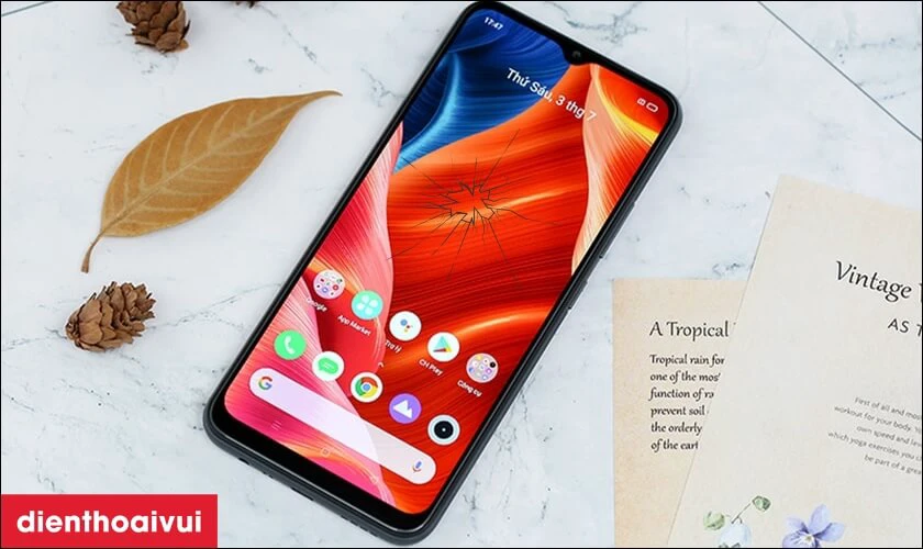 Nguyên nhân hư hỏng màn hình Realme C11