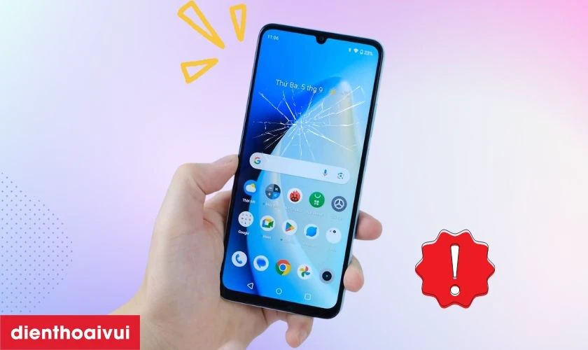 Các dấu hiệu nhận biết bạn cần thay màn hình Realme C12 mới