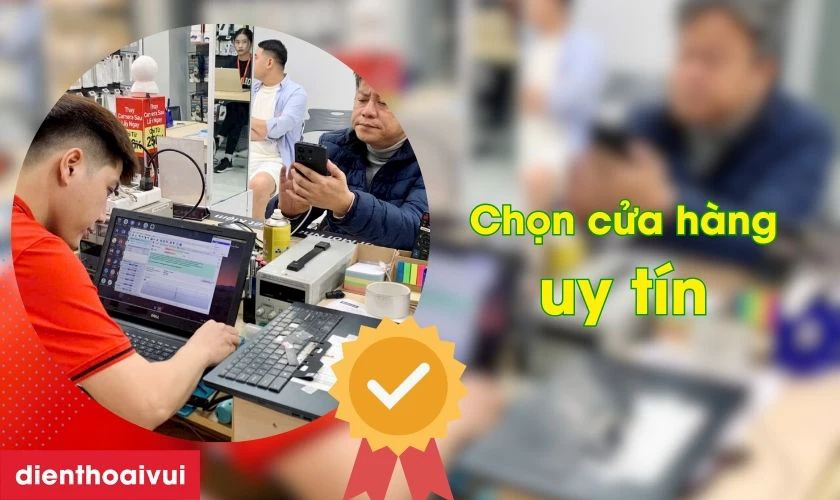 Chọn địa chỉ uy tín để thay màn hình Realme