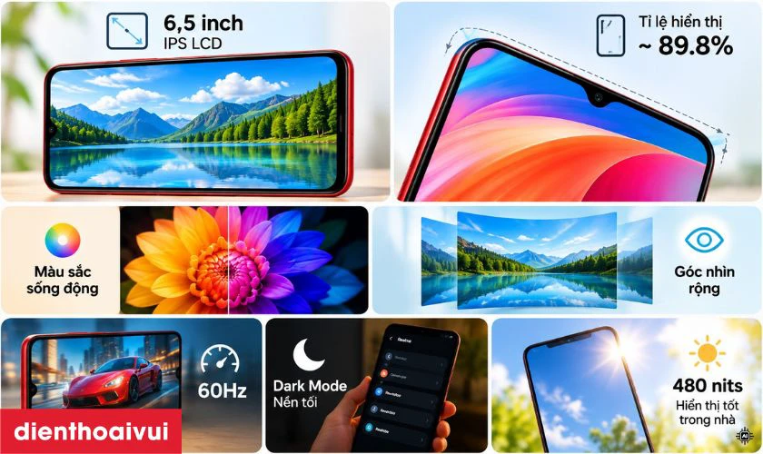 Đ&aacute;nh gi&aacute; m&agrave;n h&igrave;nh Realme C3