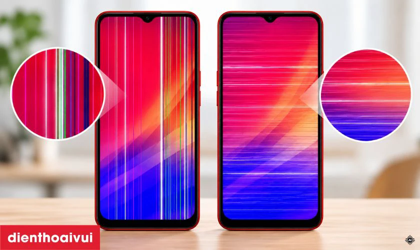 Trường hợp cần thay m&agrave;n h&igrave;nh Realme C3