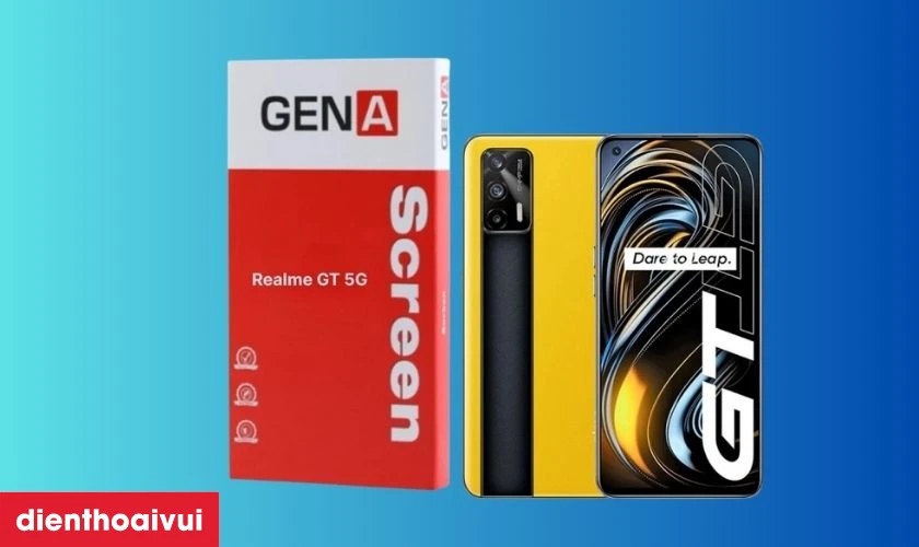 Thay m&agrave;n h&igrave;nh Realme GT ch&iacute;nh h&atilde;ng GENA loại Pro