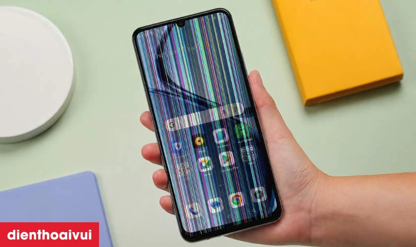 Trường hợp cần thay mặt kính và thay màn hình Realme Note 60