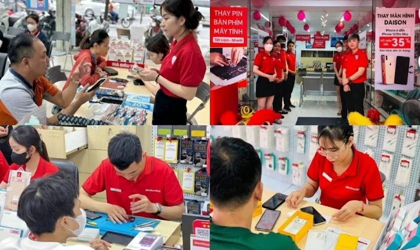 Quy trình thay màn hình Realme quận 4 tại Điện Thoại Vui