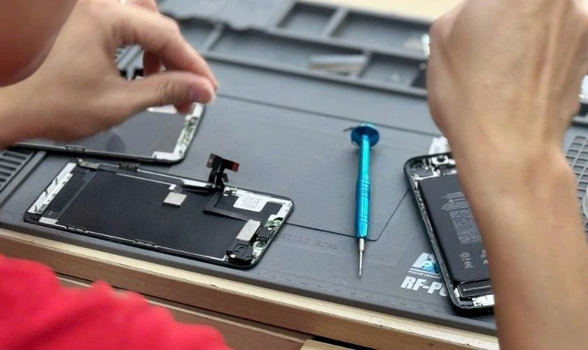 Quy trình thay màn hình Realme quận Gò Vấp tại Điện Thoại Vui