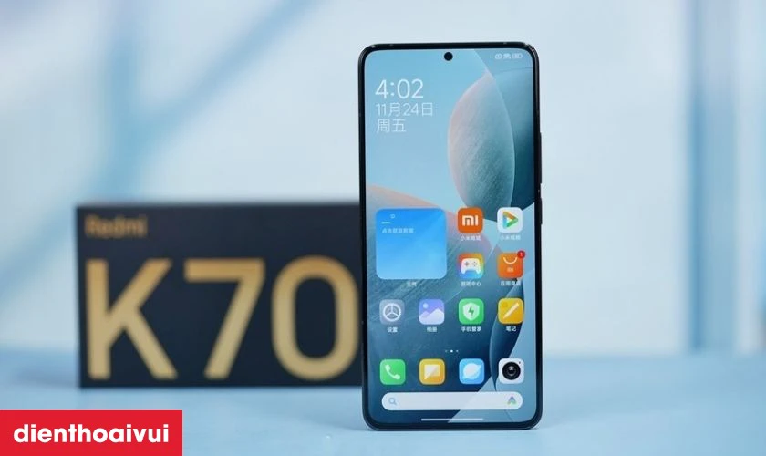Giới thiệu m&agrave;n h&igrave;nh Redmi K70 Ultra