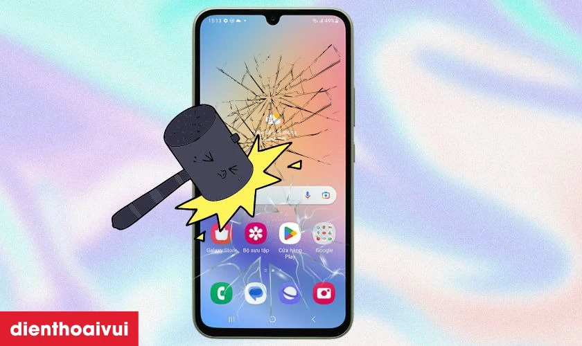 Nguy&ecirc;n nh&acirc;n hư hỏng m&agrave;n h&igrave;nh Samsung Galaxy A43