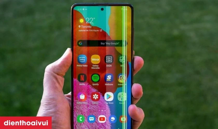 C&aacute;c dấu hiệu nhận biết bạn cần thay m&agrave;n h&igrave;nh Samsung A51s mới