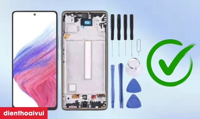 C&oacute; n&ecirc;n thay m&agrave;n h&igrave;nh Samsung A53 ch&iacute;nh h&atilde;ng Orizin kh&ocirc;ng?