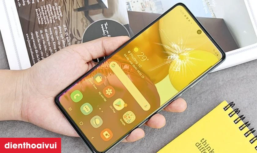 Khi n&agrave;o cần thay m&agrave;n h&igrave;nh Samsung A72?