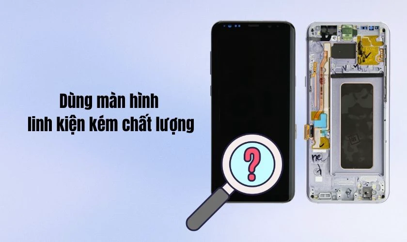 Vì sao thay màn hình Samsung có thể ảnh hưởng đến cảm biến vân tay